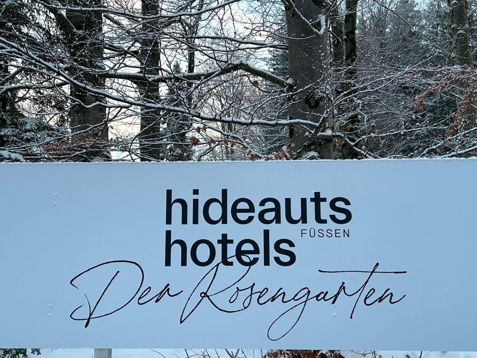 Hideauts Hotels Der Rosengarten Fussen Exterior photo